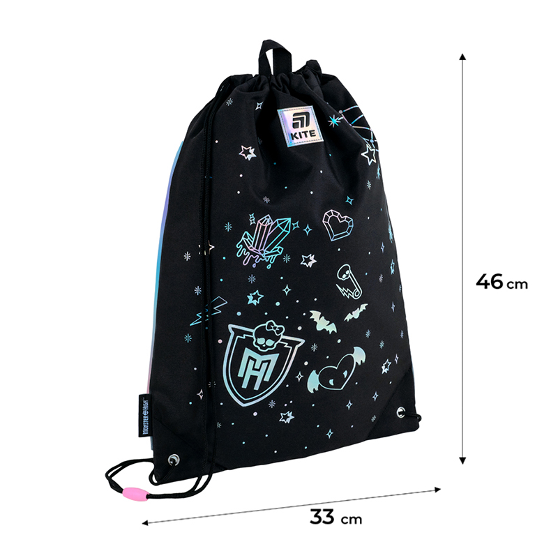Шкільний набір Kite Education Monster High SET_MH25-700M (рюкзак, пенал, сумка). Фото 18