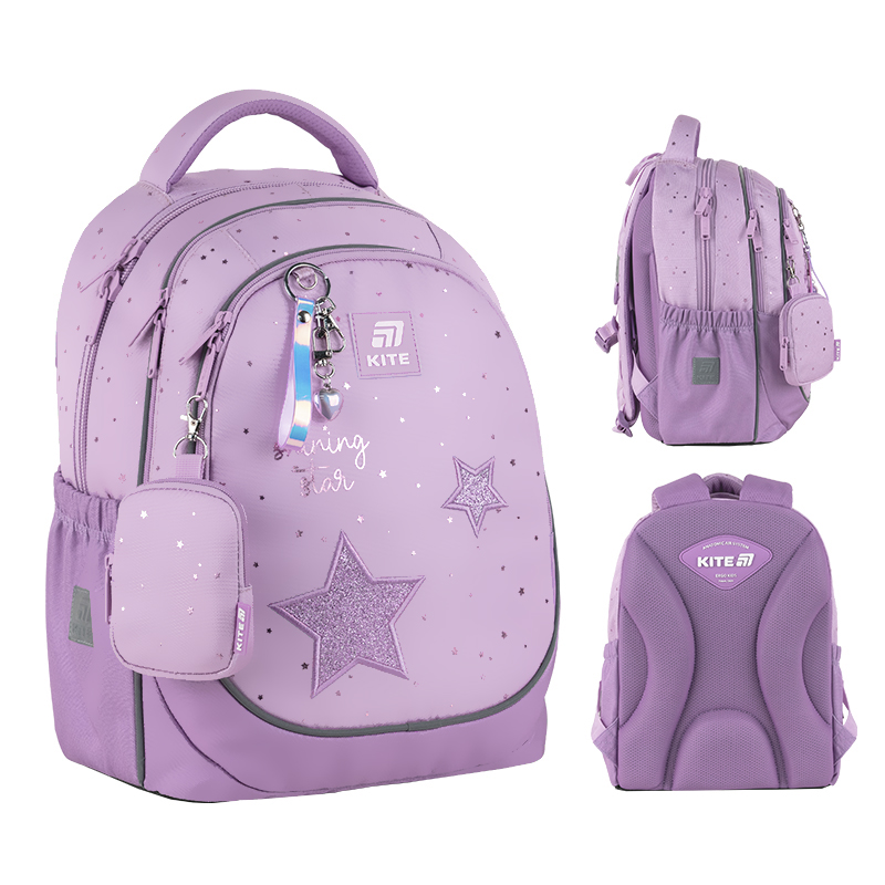 Шкільний набір Kite Education ShiningStar SET_K25-700M-2 (рюкзак, пенал, сумка). Фото 2