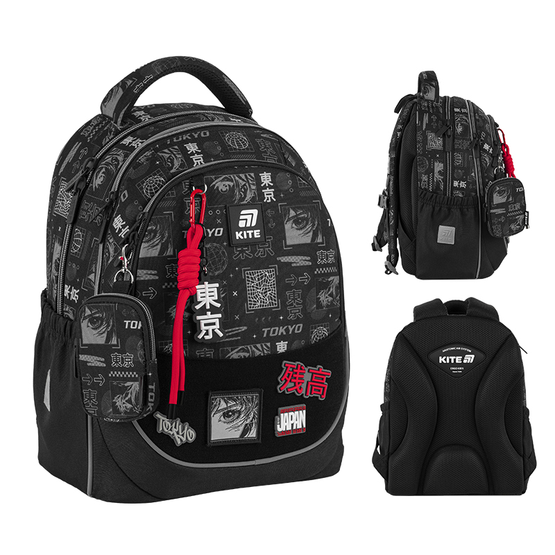 Шкільний набір Kite Education Tokyo SET_K25-700M-3 (рюкзак, пенал, сумка). Фото 2