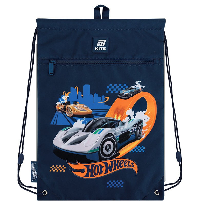 Шкільний набір Kite Education Hot Wheels SET_HW25-724S (рюкзак, пенал, сумка). Фото 19