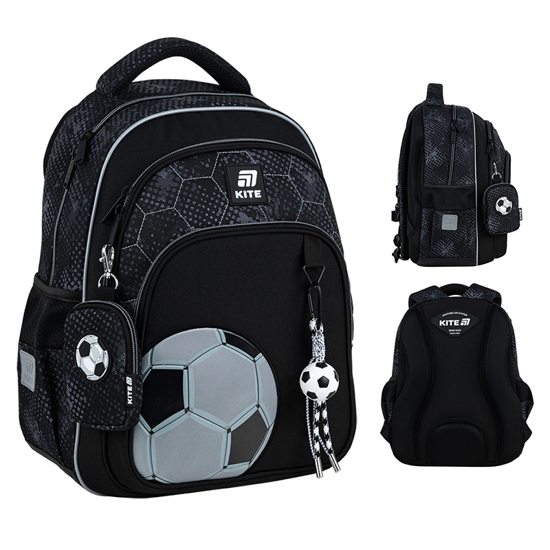 Шкільний набір Kite Education Football SET_K25-763M-2 (рюкзак, пенал, сумка). Фото 2