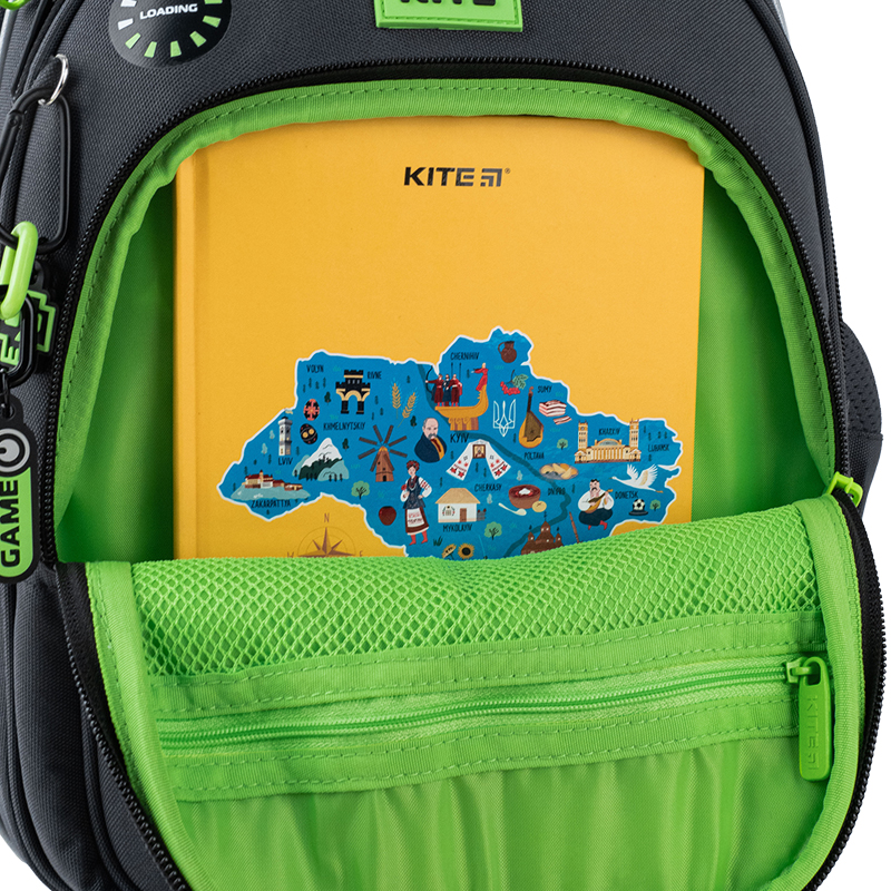 Шкільний набір Kite Education Gamer SET_K25-763S-2 (рюкзак, пенал, сумка). Фото 11