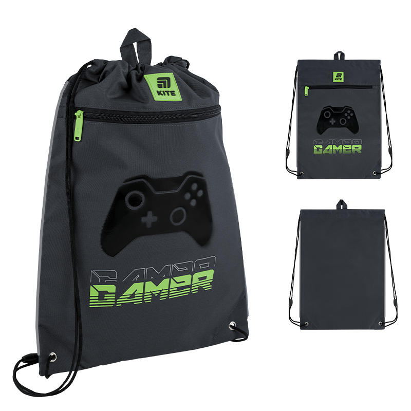 Шкільний набір Kite Education Gamer SET_K25-763S-2 (рюкзак, пенал, сумка). Фото 20
