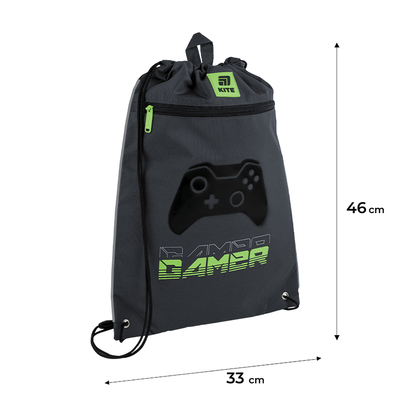 Шкільний набір Kite Education Gamer SET_K25-763S-2 (рюкзак, пенал, сумка). Фото 21