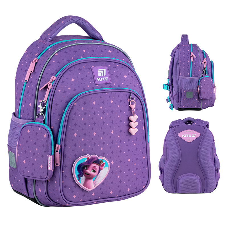 Шкільний набір Kite Education My Little Pony SET_LP25-763S (рюкзак, пенал, сумка). Фото 2
