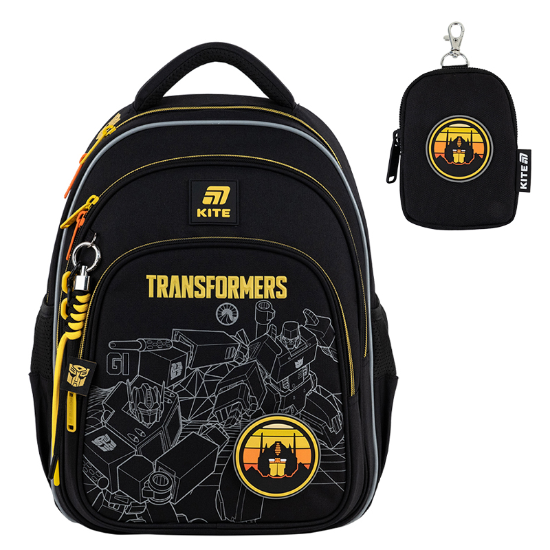 Шкільний набір Kite Education Transformers Generations SET_TF25-763S (рюкзак, пенал, сумка). Фото 4