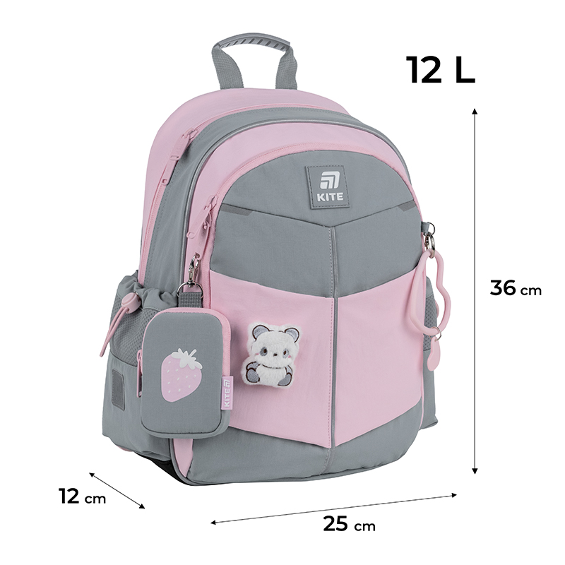 Шкільний набір Kite Education Panda SET_K25-771S-1 (рюкзак, пенал, сумка). Фото 3