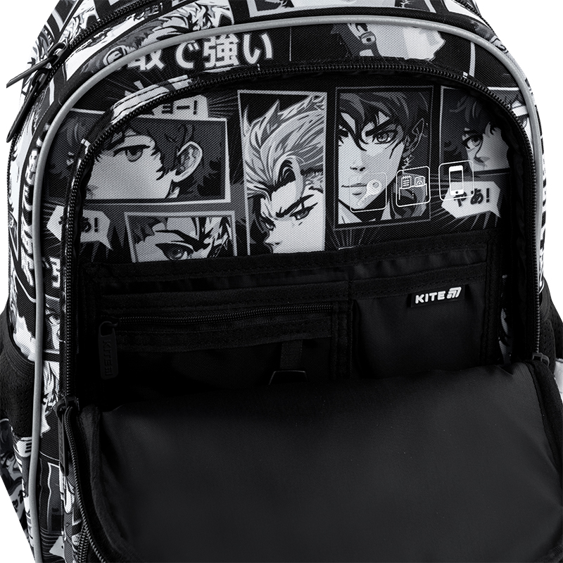 Шкільний набір Kite Education Anime Boy SET_K25-773M-4 (рюкзак, пенал, сумка). Фото 13