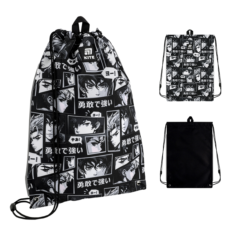 Шкільний набір Kite Education Anime Boy SET_K25-773M-4 (рюкзак, пенал, сумка). Фото 21