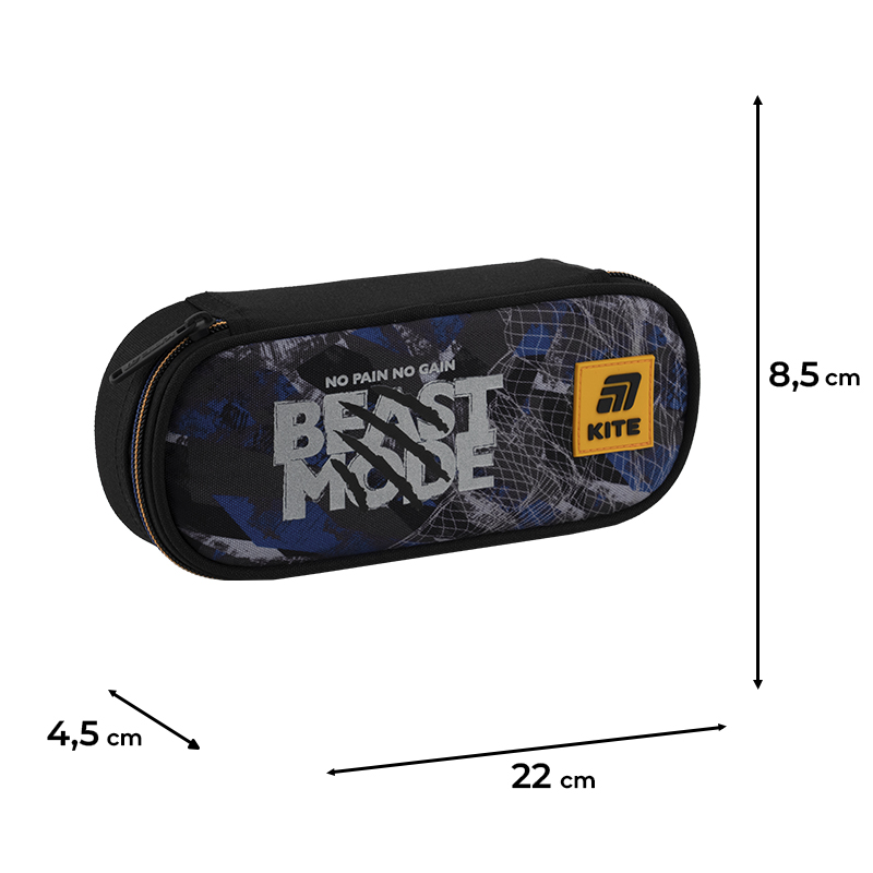 Шкільний набір Kite Education Beast Mode SET_K25-773M-3 (рюкзак, пенал, сумка). Фото 26