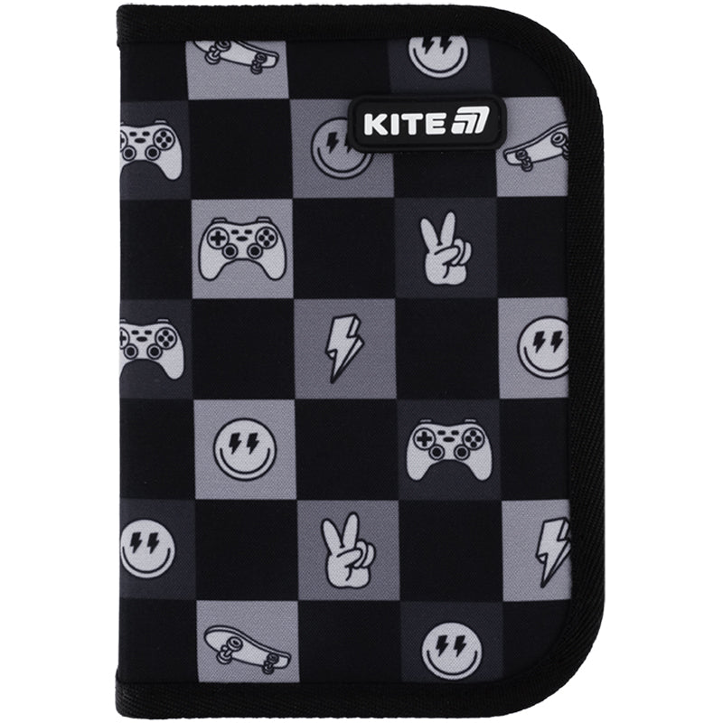 Пенал без наповнення Kite Game On K25-621-4, 1 відділення, 1 відворот. Фото 3