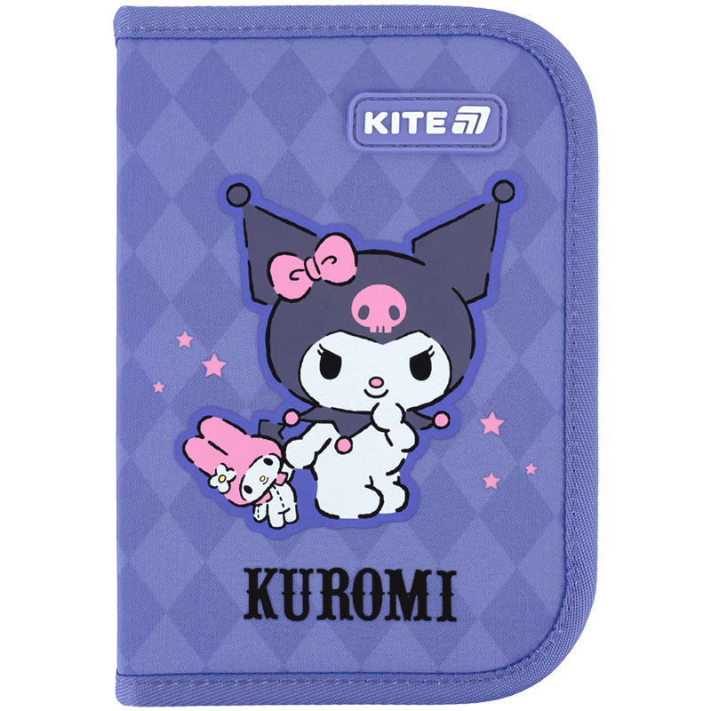 Пенал без наповнення Kite Kuromi HK25-621-2, 1 відділення, 1 відворот. Фото 3