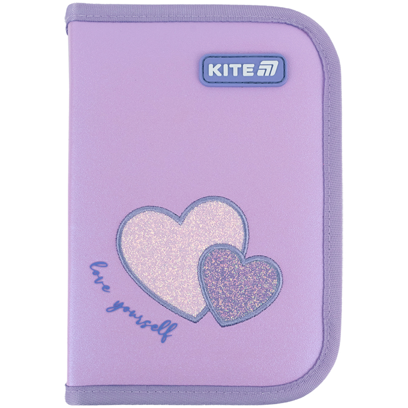 Пенал без наповнення Kite Sweetheart K25-621-1, 1 відділення, 1 відворот. Фото 3