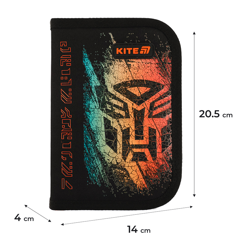 Пенал без наповнення Kite Transformers Generations TF25-622, 1 відділення, 2 відворот. Фото 2