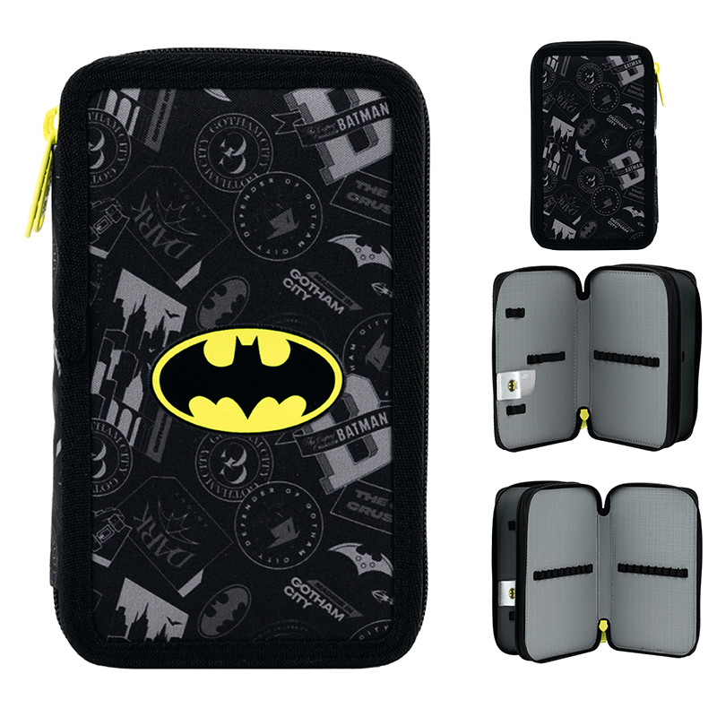 Пенал без наповнення Kite DC Batman DC25-623, 2 відділення