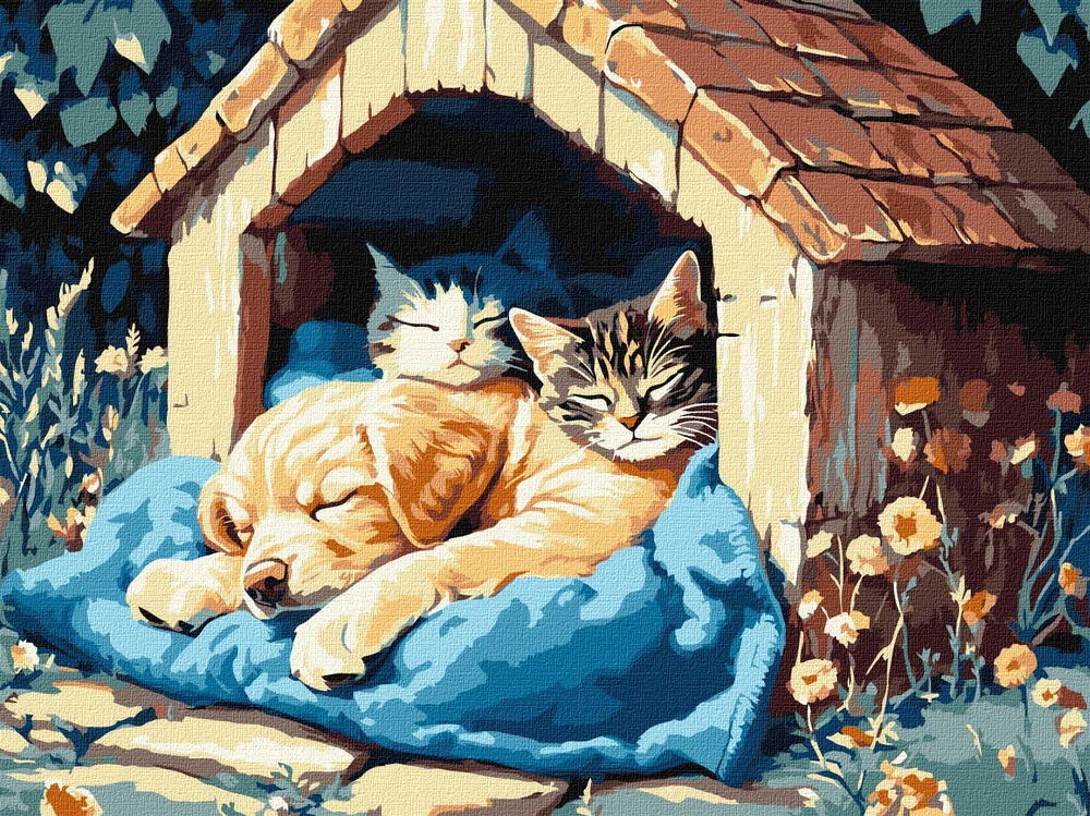 Ideyka Картина за номерами. Тихий час 30х40 см