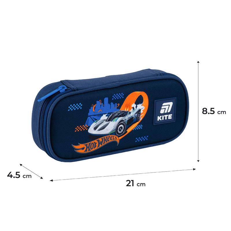 Пенал Kite Hot Wheels HW25-662-2. Фото 2