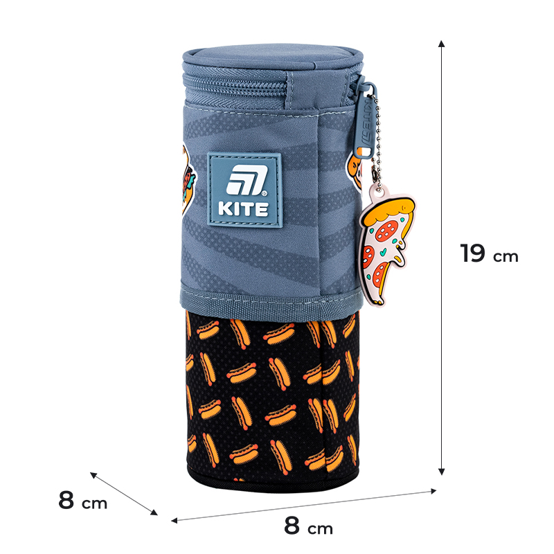 Пенал Kite Crazy Street Food K25-684-1. Фото 2
