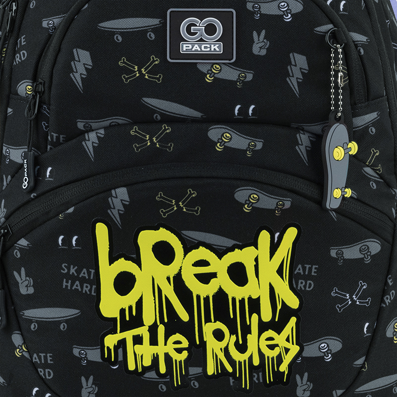 Рюкзак шкільний GoPack Education Break The Rules GO25-175M-6. Фото 15