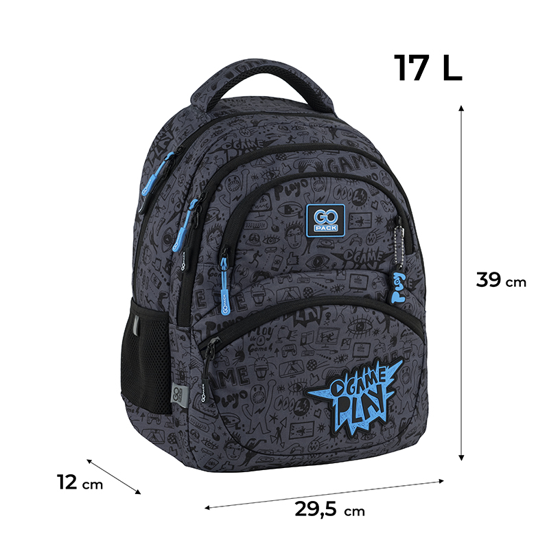 Рюкзак шкільний GoPack Education Cool Gamer GO25-175M-8. Фото 2