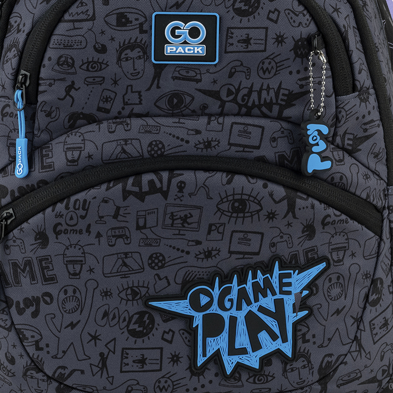 Рюкзак шкільний GoPack Education Cool Gamer GO25-175M-8. Фото 15
