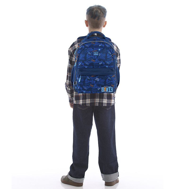 Рюкзак шкільний GoPack Education Crazy Skate GO25-182M-7. Фото 16