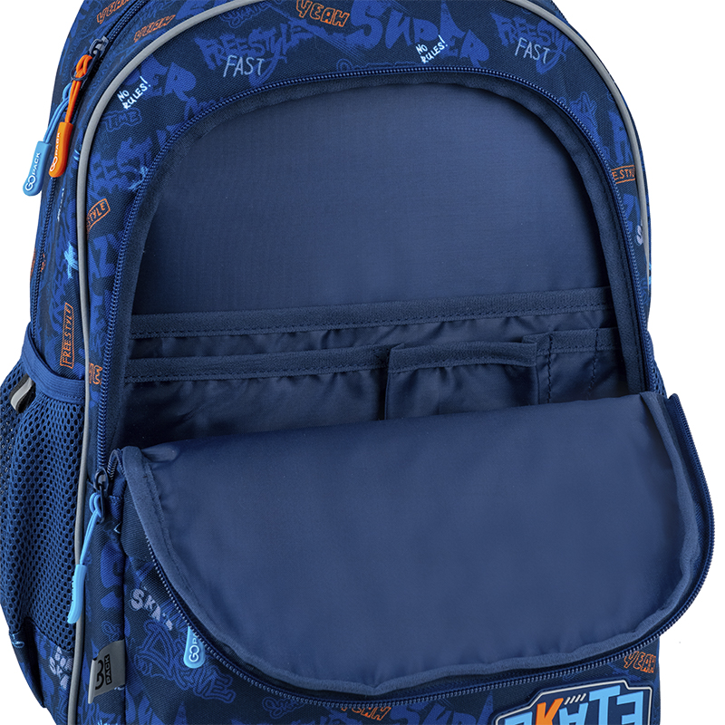 Рюкзак шкільний GoPack Education Crazy Skate GO25-182M-7. Фото 10