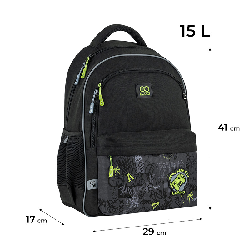 Рюкзак шкільний GoPack Education Gaming GO25-182M-6. Фото 2