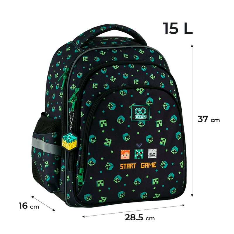 Рюкзак шкільний GoPack Education Start The Game GO25-2606S-4. Фото 2