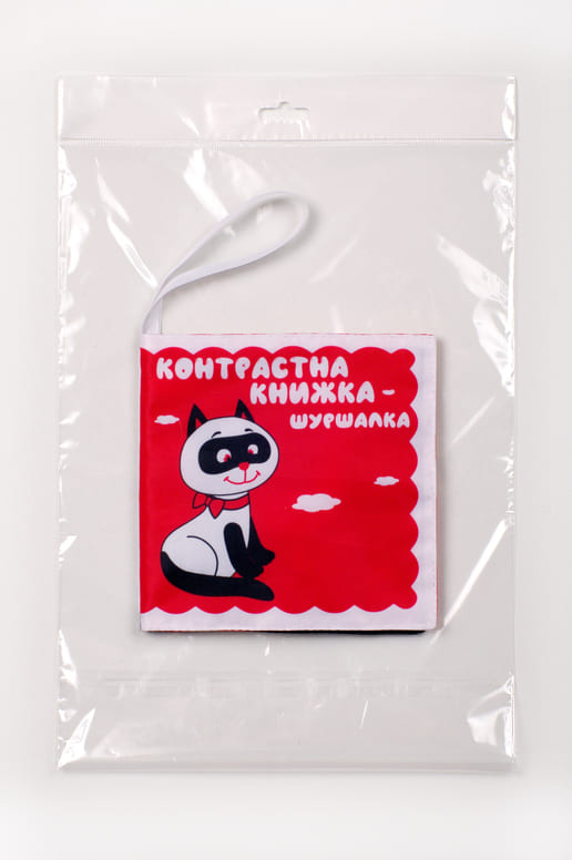 Кн.хмарочос Контрастна книжка – шуршалка Котик Тик. Фото 3