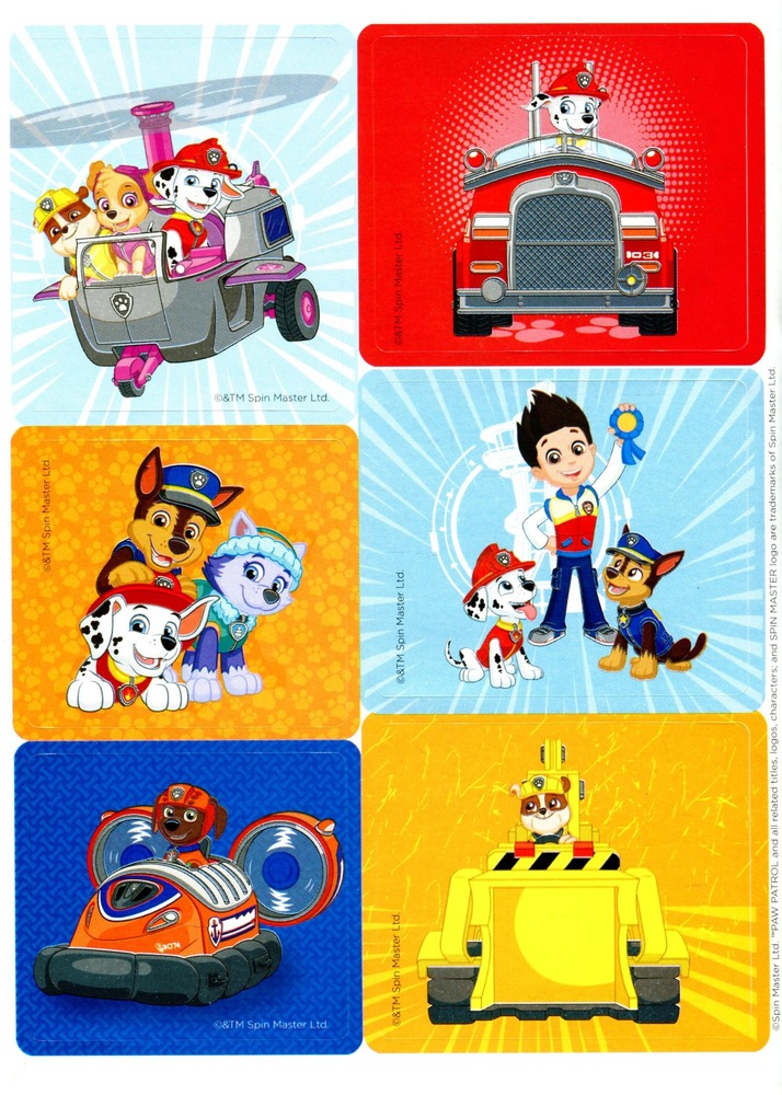 Книга Розмальовка з наклейками. ТМ "PAW Patrol" (блакитна). Фото 3