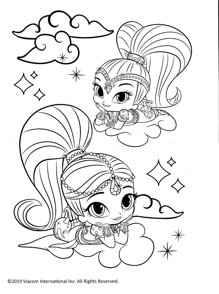 Книга Водяна розмальовка. TM "Shimmer Shine" (рожева). Фото 6