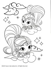 Книга Водяна розмальовка. TM "Shimmer Shine" (рожева). Фото 6