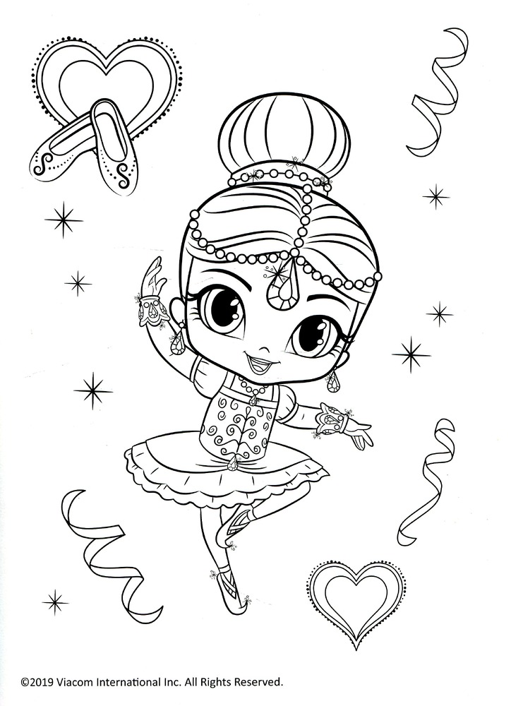 Книга Водяна розмальовка. TM "Shimmer Shine" (зелена). Фото 4