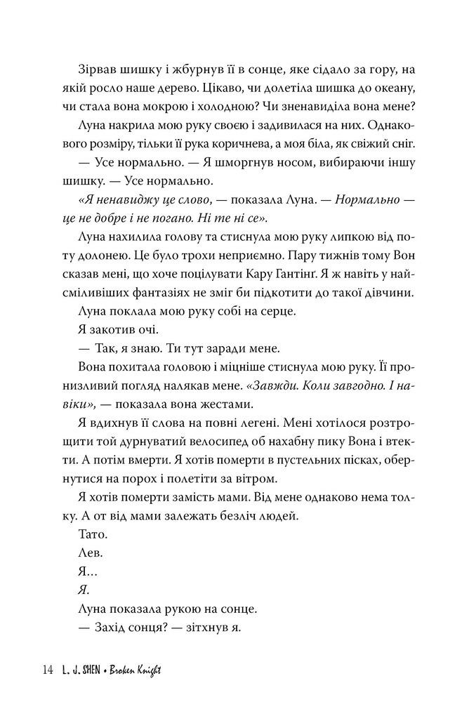 Книга Розбитий лицар - Л. Дж. Шен. Фото 5
