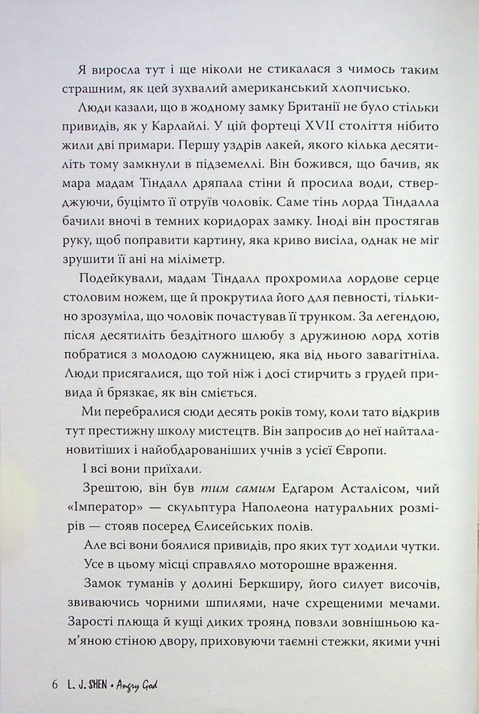 Книга Розгніваний бог - Л. Дж. Шен. Фото 7