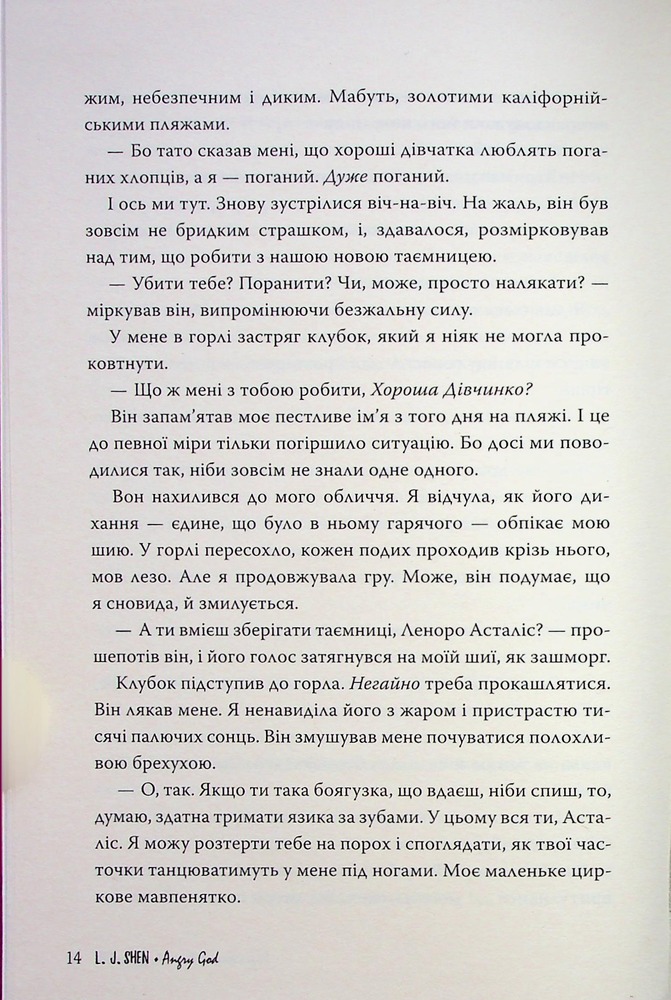 Книга Розгніваний бог - Л. Дж. Шен. Фото 15