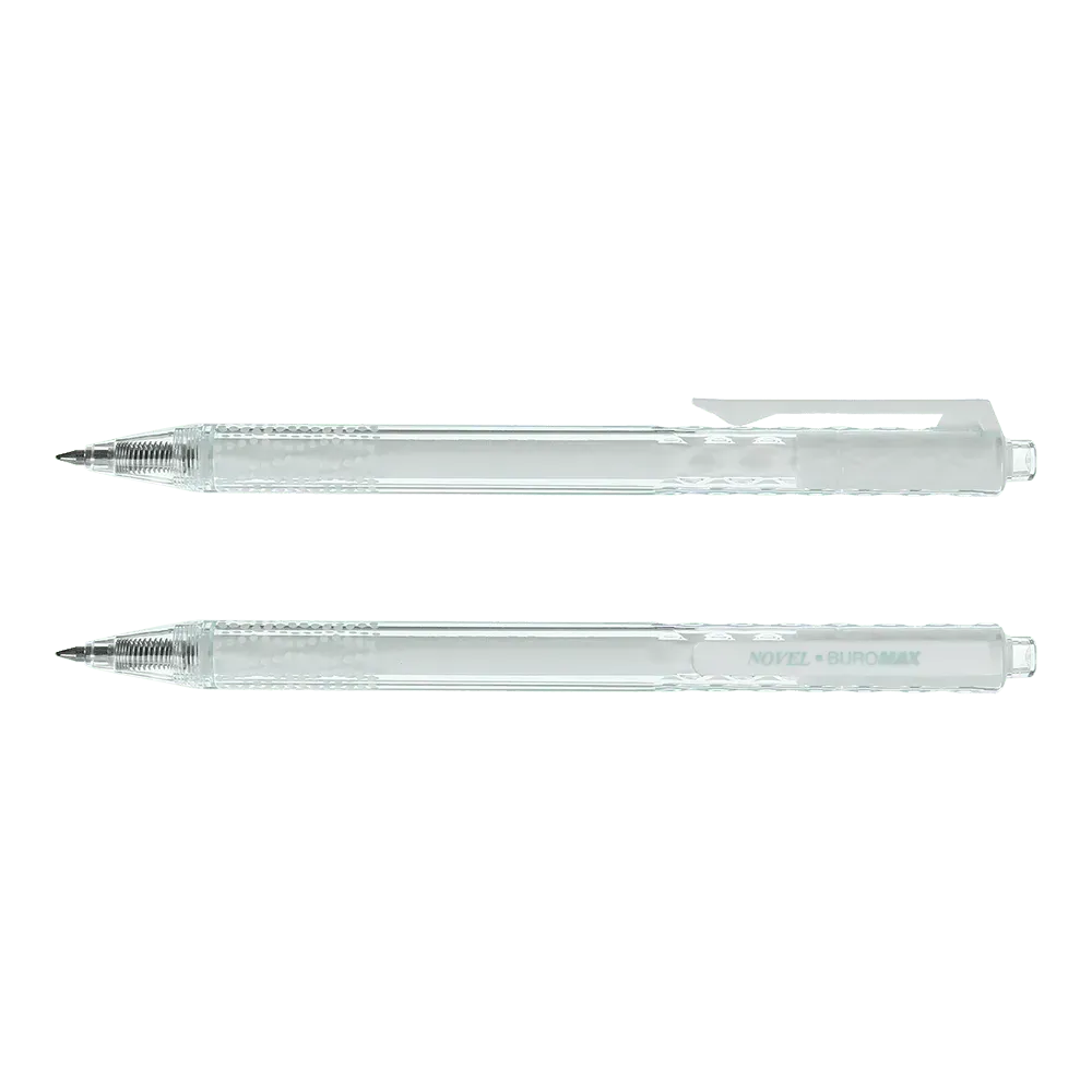 Ручка гелева автоматична Buromax Novel 0.5 мм синє чорнило BM.8372-01. Фото 3