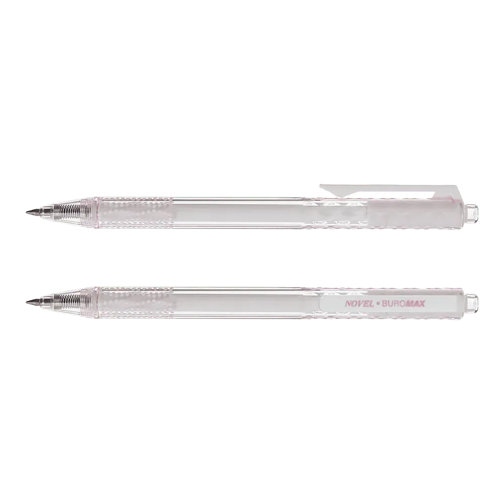 Ручка гелева автоматична Buromax Novel 0.5 мм синє чорнило BM.8372-01. Фото 2
