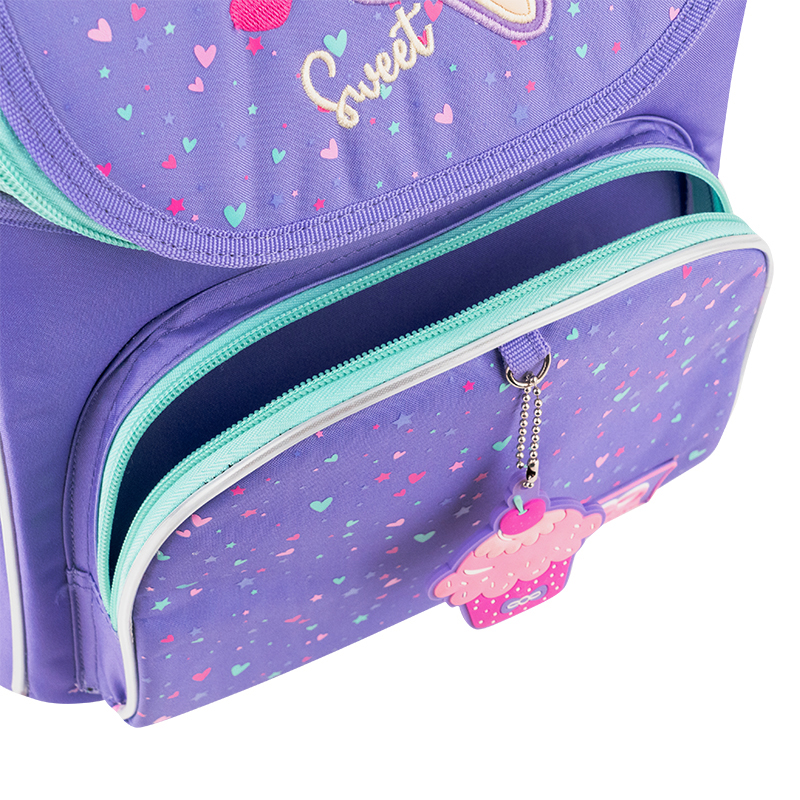 Рюкзак шкільний каркасний GoPack Education Summer Ice Cream GO25-5001S-2. Фото 9