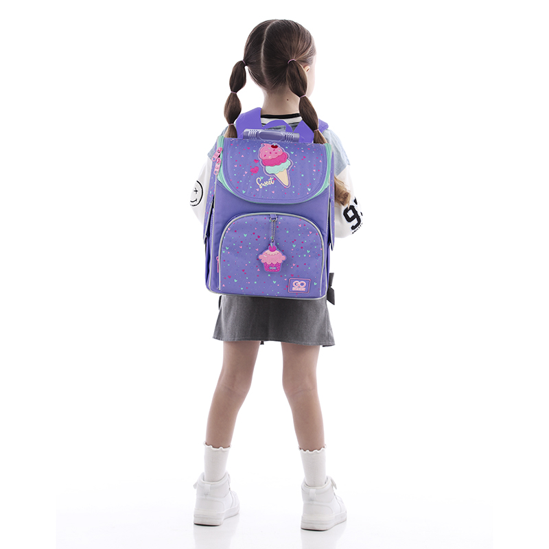 Рюкзак шкільний каркасний GoPack Education Summer Ice Cream GO25-5001S-2. Фото 15