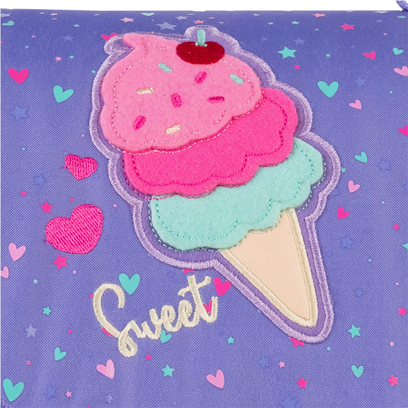 Рюкзак шкільний каркасний GoPack Education Summer Ice Cream GO25-5001S-2. Фото 12