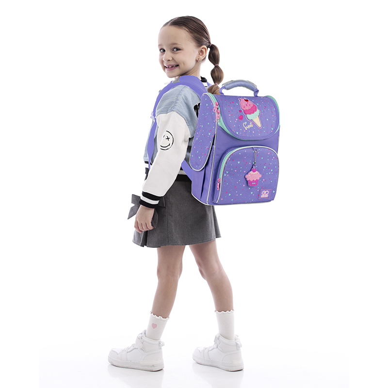Рюкзак шкільний каркасний GoPack Education Summer Ice Cream GO25-5001S-2. Фото 14