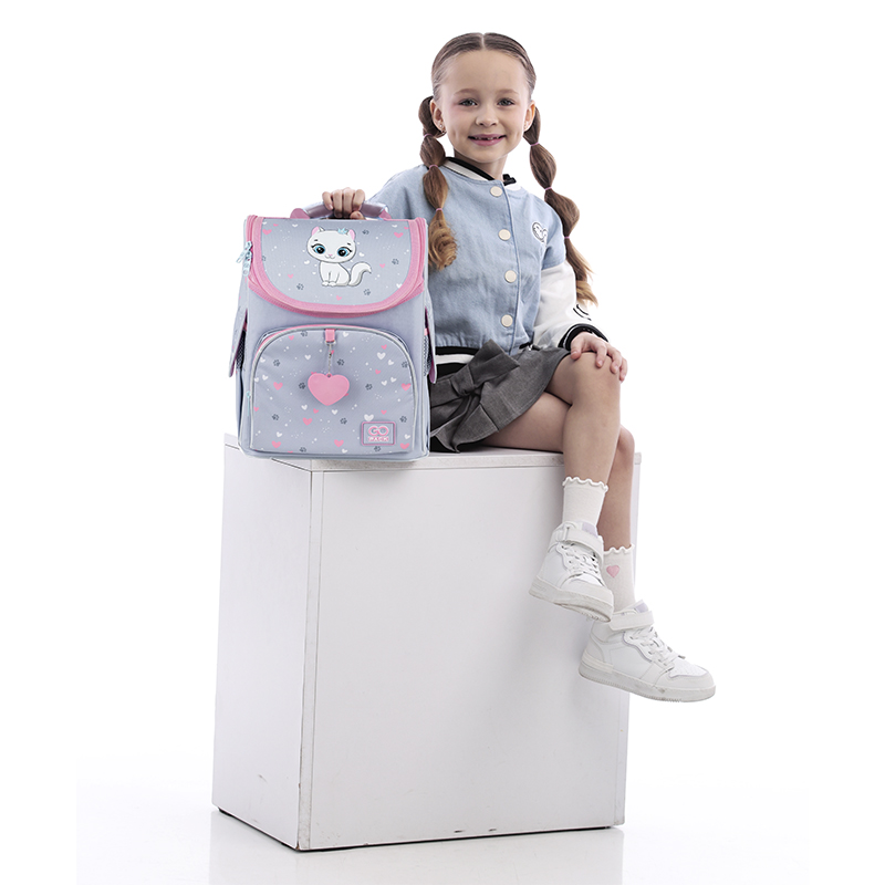 Рюкзак шкільний каркасний GoPack Education Kitten Princess GO25-5001S-3. Фото 16