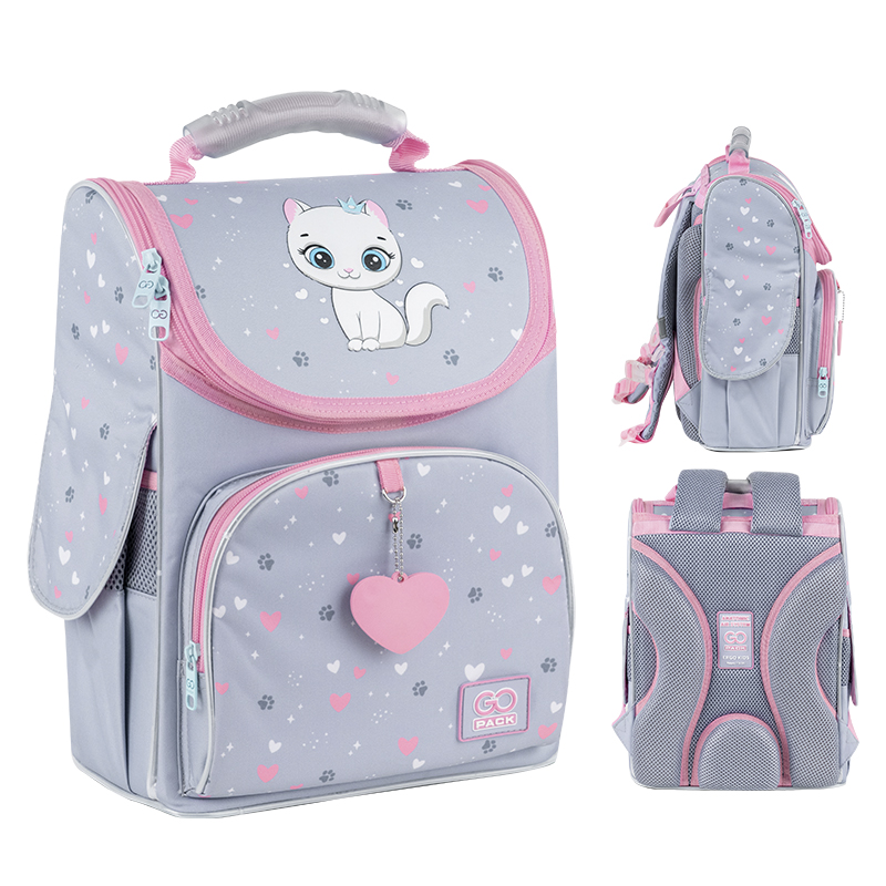 Рюкзак шкільний каркасний GoPack Education Kitten Princess GO25-5001S-3