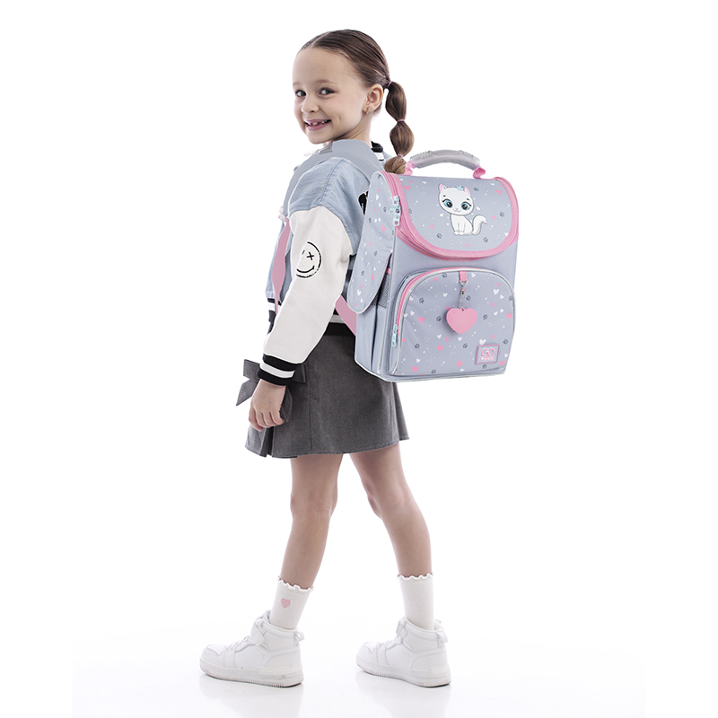 Рюкзак шкільний каркасний GoPack Education Kitten Princess GO25-5001S-3. Фото 14