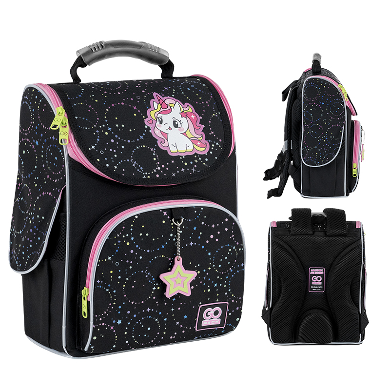Рюкзак шкільний каркасний GoPack Education Magical Unicorn GO25-5001S-4