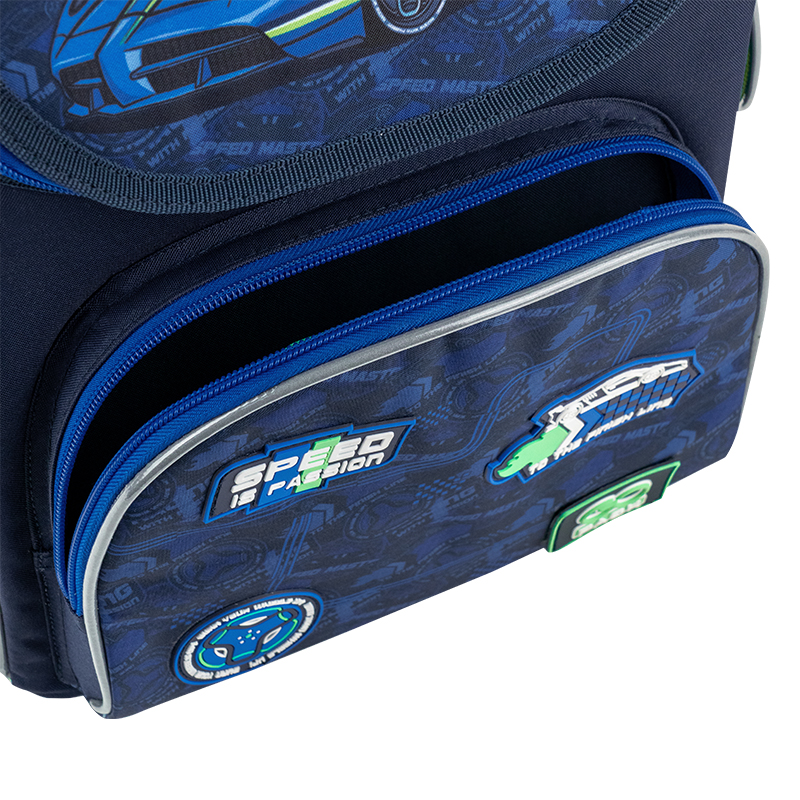 Рюкзак шкільний каркасний GoPack Education Racing GO25-5001S-6. Фото 9
