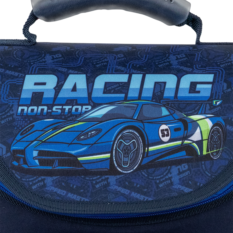 Рюкзак шкільний каркасний GoPack Education Racing GO25-5001S-6. Фото 12