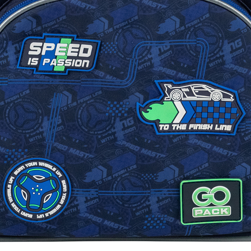 Рюкзак шкільний каркасний GoPack Education Racing GO25-5001S-6. Фото 13